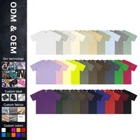 Kaos Pria Vintage Oversize Antibakteri Bernapas Menyerap Keringat Katun Lengan Pendek Desain Polos Streetwear