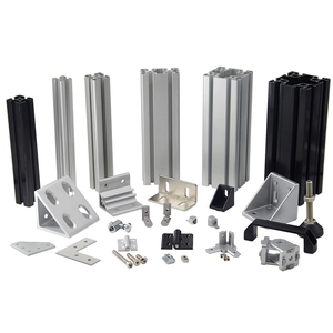 4043 Série 45 Économique – Cache-rails en <span class=keywords><strong>PVC</strong></span> standard pour rainures en <span class=keywords><strong>T</strong></span>, joint mécanique en caoutchouc, couvercle en aluminium extrudé pour rainures en <span class=keywords><strong>T</strong></span> pour l'industrie - Product Image 6