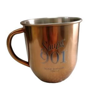 Offre Spéciale 1 litre Style classique allemand bière tasse café cuivre plaqué acier inoxydable tasse <span class=keywords><strong>L</strong></span> 304/ 326 baril stainly Stein - Product Image 4