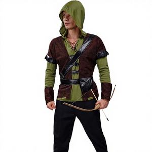 Disfraz de Cosplay de Arquero para Hombre Adulto, Estilo Europeo, para Fiestas, Halloween, Actuaciones, Televisión y Cine, en Poliéster, Disponible en Existencias - Product Image 4