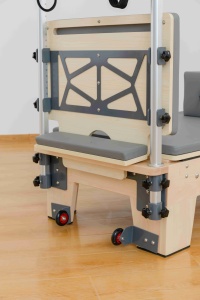 เครื่องสร้างพิลาทิสทำจากไม้ใช้สำหรับสร้างพิลาทิสราวออกกำลังกายคาดิลแลคแบบเต็มพร้อมรีฟอร์มเมอร์ - Product Image 6