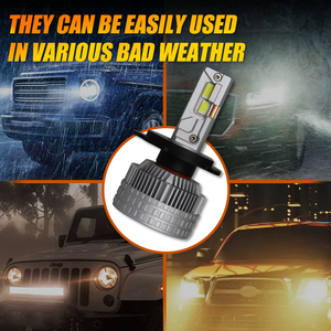 Bán Buôn 170W 17000lm 6500K H11 9005 9006 9012h7 LED Đèn Pha Bóng Đèn Chất Lượng Cao Siêu Hiệu ứng Chống Thấm Nước Thương Hiệu Mới - Product Image 5