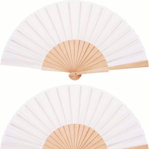 23cm Wooden Hand Fan <b>Easter</b> Souvenir Painted Fan Technique for Occasions - Product Image 1