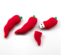 Clé USB personnalisée en forme de légumes et de fruits (carotte, tomate, arachide, maïs) – Cadeau promotionnel original