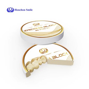 4D โปรบล็อกเซอร์โคเนียทันตกรรม98มม. ระบบกล้อง CAD บล็อกเซรามิกหลายชั้น - Product Image 5