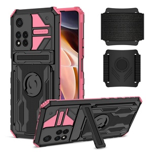 Funda Protectora para Teléfono Móvil a Prueba de Golpes para Sam A16 S24 S25 S23U, con Soporte, Ranura para Tarjetas, Multifuncional - Product Image 6
