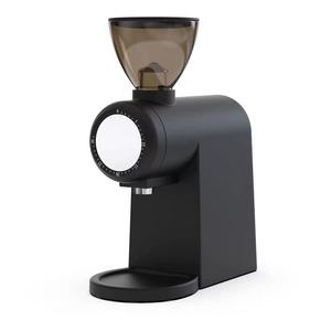 Technologie anti-agglomération ionique pour moulin à café électrique domestique compact en métal, offrant un contrôle précis de la mouture. - Product Image 2