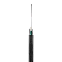 Câble optique articulé pour l'extérieur, GYXTW 4 8 12 Core, Mode simple SM MM G652 G657 OS1 OS2 OM1 OM2 OM3 OM4