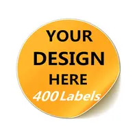 Custom Logo Stickers Labels Premium Vinyl Classic Round Square Die Cut Text Image Personalized Sticker Tags for Business