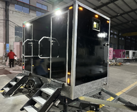 Toilettes mobiles de luxe pour caravane : le meilleur choix pour deux personnes, idéales pour les mariages et concerts en plein air
