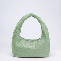 Nouveau Sac Tissé en PU Tendance 2025 – Sac à Main Spacieux et Simple pour Femme – Idéal au Quotidien – Vente Flash