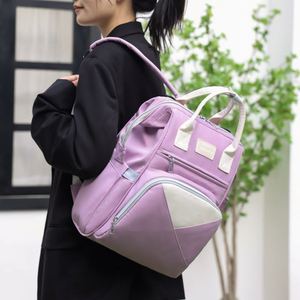 Portable Outdoor Mommy Backpack Large Capacity Baby Diaper Supplies <b>Storage</b> Bag - Product Image 4