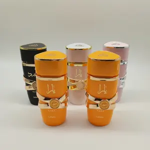 OEMカスタムロゴデザイン高級プラスチック女性アラビクラタファヤラ香水瓶