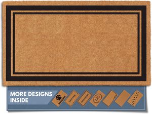 <span class=keywords><strong>Paillasson</strong></span> robuste en coco naturel-<span class=keywords><strong>Grand</strong></span> tapis de bienvenue antidérapant pour porte d'<span class=keywords><strong>entrée</strong></span> à l'extérieur ou à l'<span class=keywords><strong>entrée</strong></span> du porche - Product Image 6