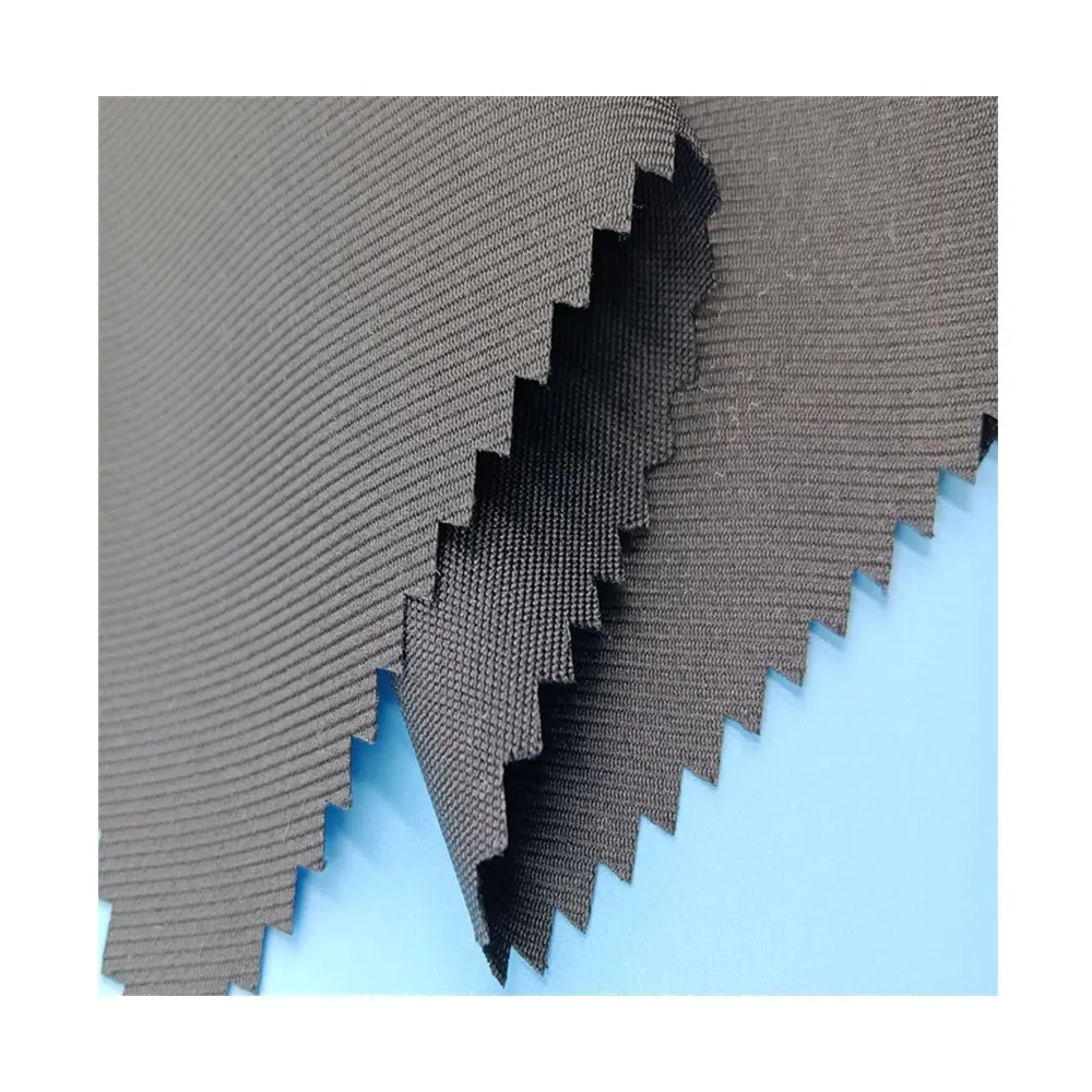 Textiles 100% gabardine de polyester et mini tissus textiles en sergé mat pour tablier et uniformes de serveur de restaurant