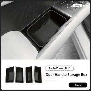 Boîte de rangement pour poignée de <span class=keywords><strong>porte</strong></span> en TPE pour BYD ATTO3/Yuan Plus 2023-2025, boîte de rangement pour poignée de <span class=keywords><strong>porte</strong></span> de <span class=keywords><strong>voiture</strong></span>, <span class=keywords><strong>plateau</strong></span> d'accoudoir, accessoires intérieurs - Product Image 2
