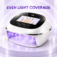 Nouvelle Lampe à Ongles Portable Intelligente à LED UV Haute Puissance avec Suivi de Lumière IA, Respectueuse de la Peau, Capteur Intelligent, Professionnelle pour Vernis Gel à Domicile
