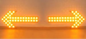 Segnali stradali led freccia segnale luminoso freccia lampeggiante - Product Image 5