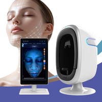 Analyseur de peau AI série O1, appareil de 15,6 pouces, 17 indicateurs de détection, scanner facial profond, appareil de diagnostic cutané professionnel