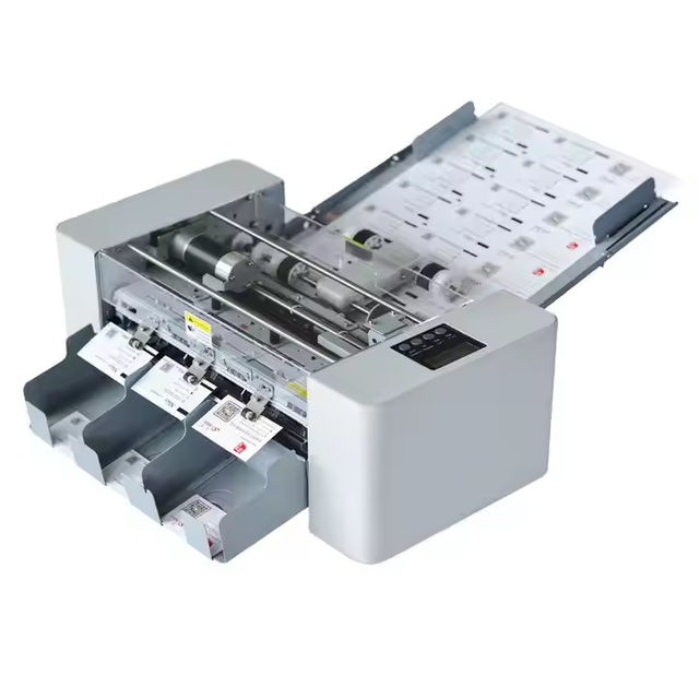 A3 Automatic Name Card Cutting Machine Professional Business Card Cutter Printing Shop Use 168 Pieces/min