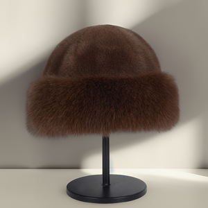 Sombrero <span class=keywords><strong>de</strong></span> pescador <span class=keywords><strong>de</strong></span> piel sintética esponjosa para mujer y niña con logotipo personalizado <span class=keywords><strong>de</strong></span> diseño, sombrero <span class=keywords><strong>de</strong></span> pescador para adultos - Product Image 1