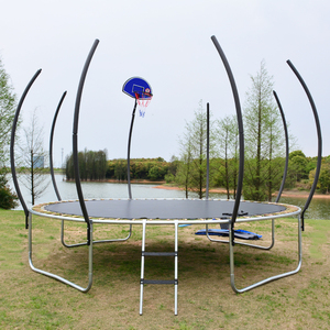 Grand trampoline professionnel personnalisé Fitness adultes enfants trampoline de saut en plein air - Product Image 3