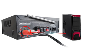 Nhà Máy Cung Cấp <span class=keywords><strong>Mini</strong></span> Karaoke Nhà Xe Stereo Loa Siêu Trầm Bass 2 Kênh Điện Âm Thanh Bộ Khuếch Đại Với USB & Mixer Cho Nhà & Xe - Product Image 6