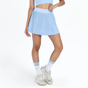 RTS女式褶网球裙带口袋短裤运动裙交叉高腰健身房高尔夫Skorts健身运动裙 - Product Image 5