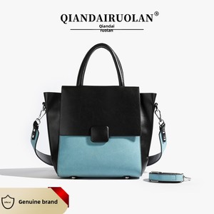2025 New Korean Style <strong>Retro</strong> <strong>Tote</strong> Bag for Women High-End PU with Geometric Pattern Zipper Closure for Work Underarm Fashion - Product Image 2