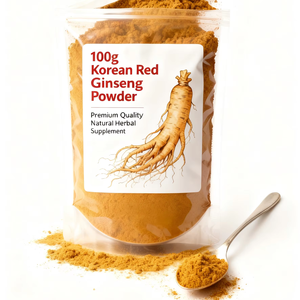Polvere di Ginseng Biologico Coreano Rosso all'Ingrosso, 100g, Estratto di Ginseng Rosso Coreano con Etichetta Privata - Product Image 3