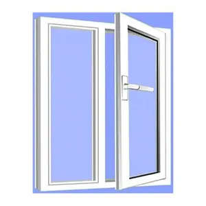 UPVC Finestra Scorrevole Interno Ufficio Romania Pezzi di Ricambio Pvc Igienici Dimensione Della Finestra