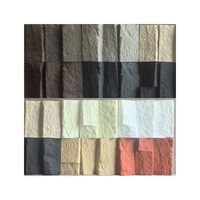 Revêtement extérieur de villa en polyuréthane PU ignifuge de haute qualité, fabriqué en Chine, 1200*500 mm, matériau en polyuréthane PU, brique 3D, revêtement mural intérieur