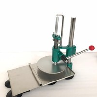 Machine automatique à presser la pâte pour pizzas, crêpes, crêpes brûlées et roujiamo - 10 pièces/min, haute capacité, économie d'énergie