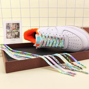 เชือกรองเท้าลายเสือดาวสีสันสดใส คุณภาพสูง ขนาด 8 มม. สำหรับรองเท้าผ้าใบลำลองและรองเท้ากีฬาแฟชั่น - Product Image 3