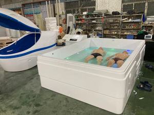 Nouvelle Capsule Spa de Flottaison à Zéro Gravité pour <span class=keywords><strong>Deux</strong></span> <span class=keywords><strong>Personnes</strong></span>, avec Grand Filtre 3D, pour Eau Salée, Privation Sensorielle, Nage et Sommeil - Product Image 2