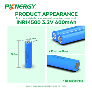 Harga Pabrik Baterai Lifepo4 IFR <span class=keywords><strong>14500</strong></span> <span class=keywords><strong>3.2v</strong></span> Kualitas Terbaik <span class=keywords><strong>600mah</strong></span> Sel Isi Ulang - Product Image 5