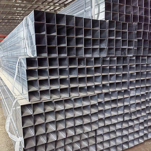 Горячая окунутая полая секция с цинковым покрытием ASTM <span class=keywords><strong>50x50</strong></span> S355 Q195 Q235 Q345 40x60 мм прямоугольная оцинкованная стальная квадратная труба - Product Image 3
