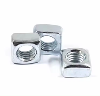 Écrou carré JINPENG M3, écrou rectangulaire, écrou carré M5, accessoires de profilé estampé personnalisables, fabriqués en Chine par une usine de vis