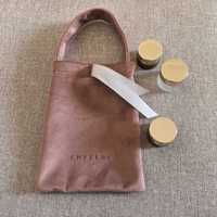 Sac à cordon en velours pour bijoux, logo imprimé, petit sac à cosmétiques, sac à main pour accessoires, emballage cadeau, pochette de rangement