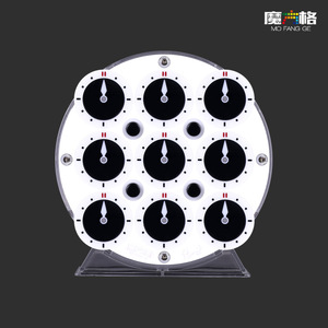 Qiyi Mo Fang Ge Qy นาฬิกาของเล่นแม่เหล็กสีชมพูสำหรับเด็กผู้หญิงอายุ 15 35 ปี - Product Image 4