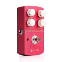 Pédale de distorsion pour guitare JOYO JF-39 DELUXE CRUNCH, son brillant à gain élevé, effet de distorsion classique pour le punk/ska/fusion