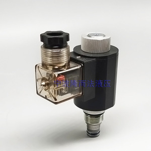 Válvula de cartucho hidráulica LSV08-22-M de 1/2 pulgada, bidireccional, normalmente cerrada, de operación manual para maquinaria hidráulica - Product Image 4