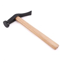 Marteau de cordonnier OEM de forme spéciale avec manche en bois, anti-rouille, pour semelles, outil de réparation pour chaussures en cuir et sacs
