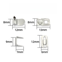 Boutons et crochets en laiton de haute qualité pour pantalons de costume pour hommes
