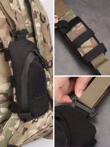 Free Sample Factory Custom <b>Backpack</b> Strap Pouch <b>Tool</b> Pouch Bag <b>Backpack</b> Attachment Bag for Hikers Tactical Pouch - Product Image 5