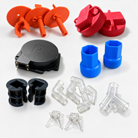 Fabricante de Piezas de Plástico Moldeadas por Inyección de Precisión Personalizadas |   Opciones de Textura en PVC/POM/LDPE/PC/PS, Tolerancia 0.02-0.05mm 15-30