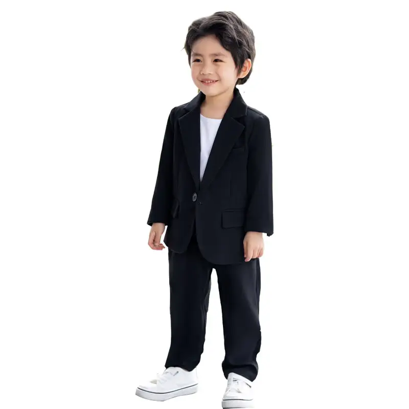 Trendy Design Kids Vestuário Conjuntos Formal Handsome Boys Suit