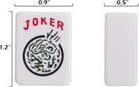 Jeu de Mahjong de voyage Geling, vente directe d'usine chinoise, vente en gros, ensemble complet personnalisé à 4 couches, style américain, avec sac rouge
