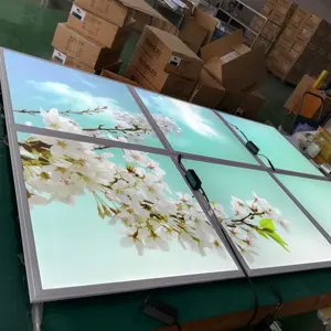 IP44 Office <strong>Light</strong> Indoor Ceiling <strong>Light</strong> square 30x60 60x60 60x120 cm Dimmable 36W <strong>2x4</strong> <strong>Led</strong> Ceiling <strong>Panel</strong> Lighting - Product Image 1