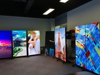 Display LED Portatile per Pubblicità Commerciale con Controllo WiFi Intelligente, Animazione Digitale a Colori HD per Centri Commerciali